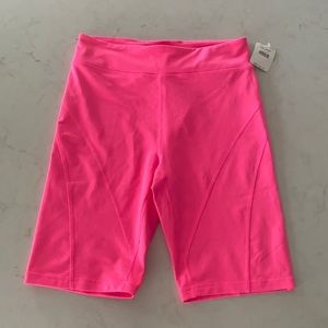NWT Free People Movement Hot Pink Bike Shorts